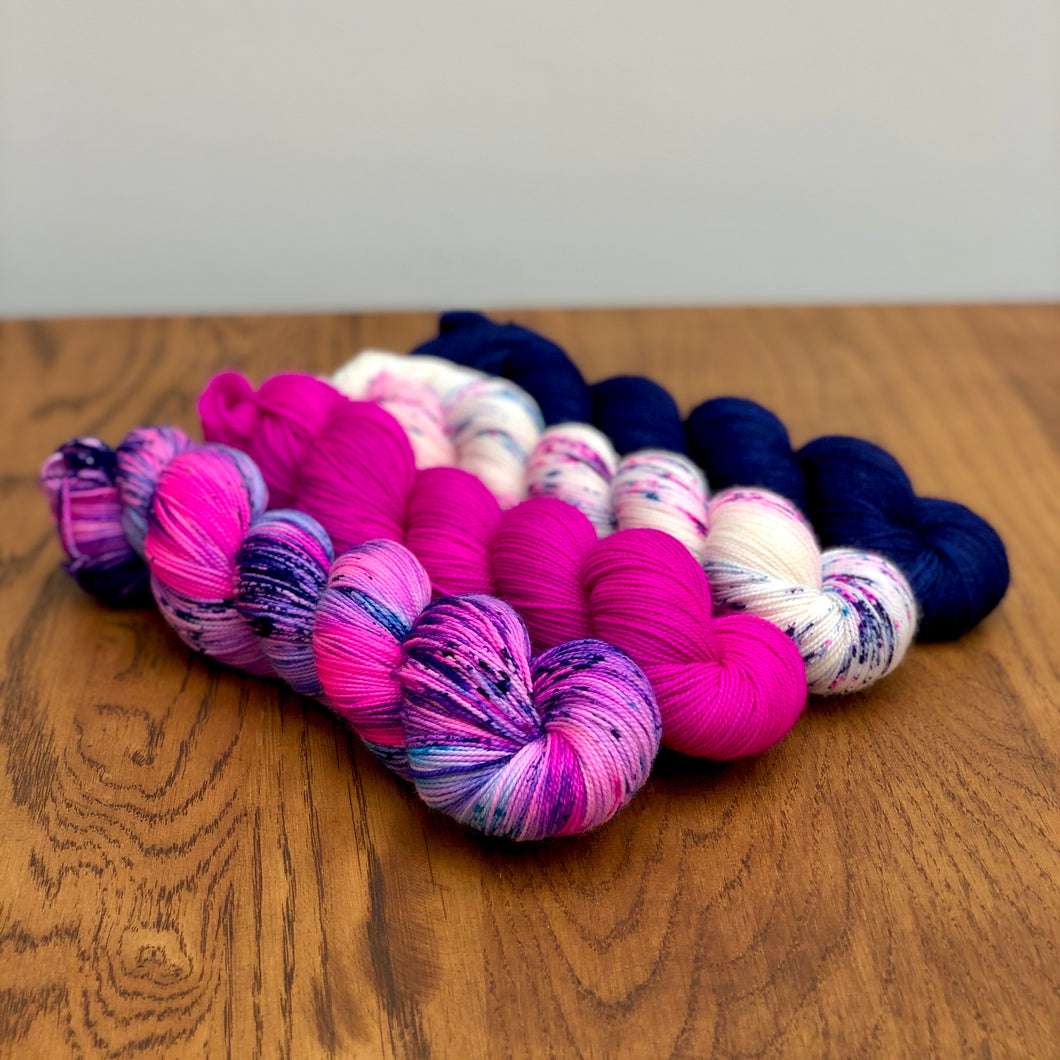 Cosmos 4 skein yarn set * DK