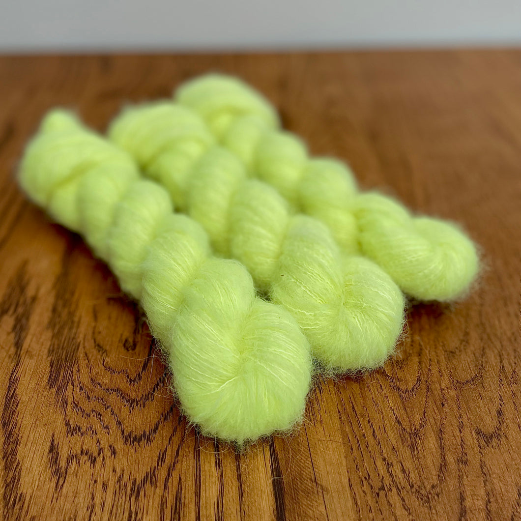 Lemon Suri Alpaca Silk