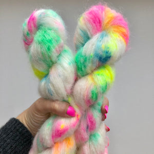 Tutti fruitti Suri Alpaca Silk