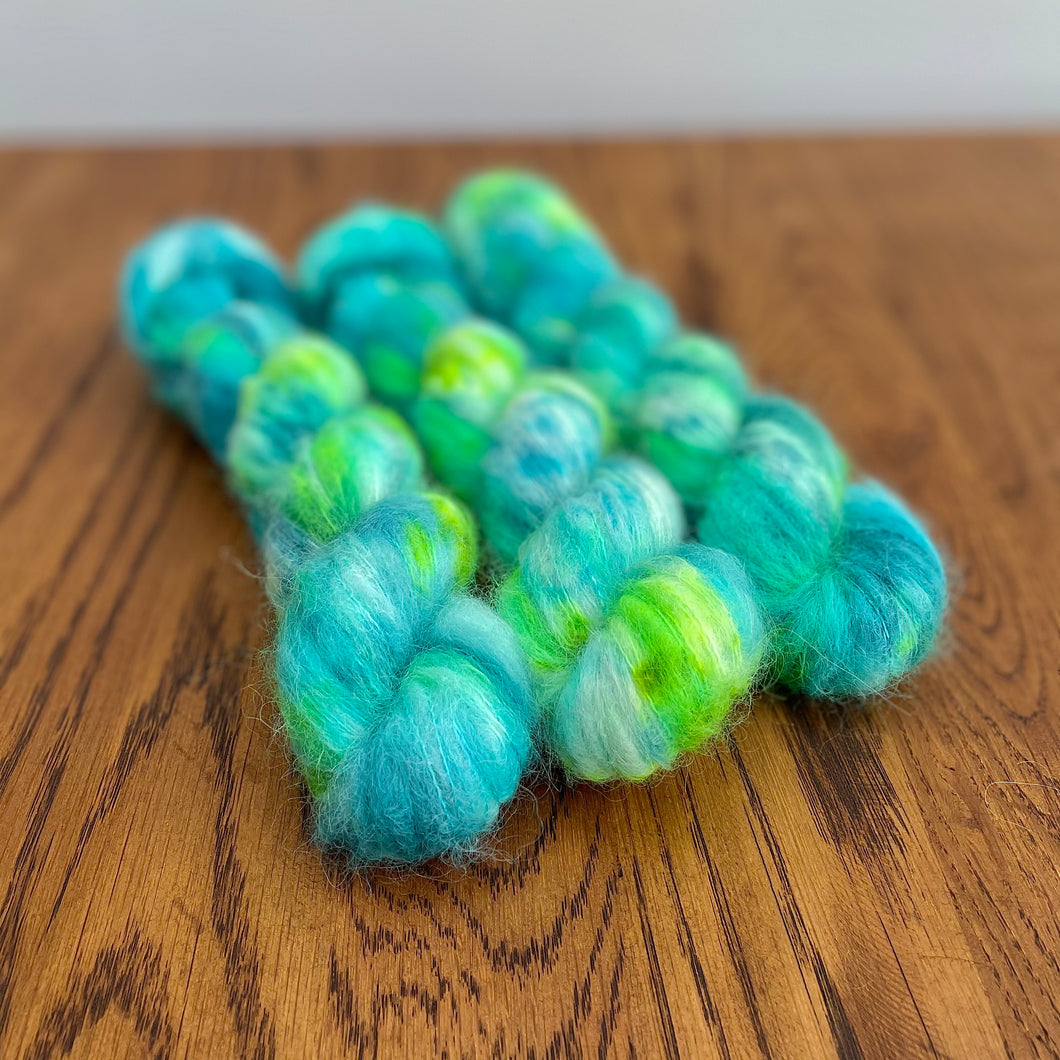 Peacock Suri Alpaca Silk
