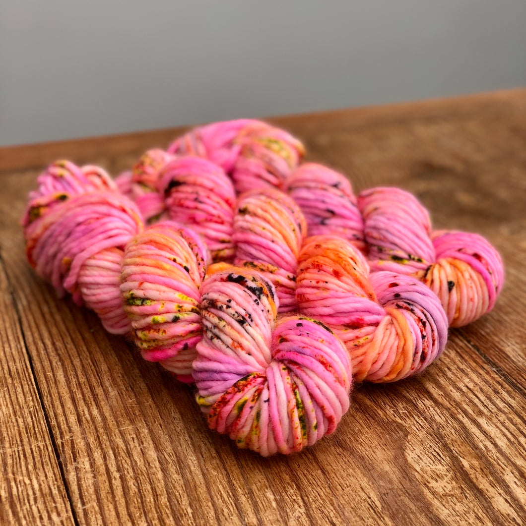 Glowing embers Super chunky merino